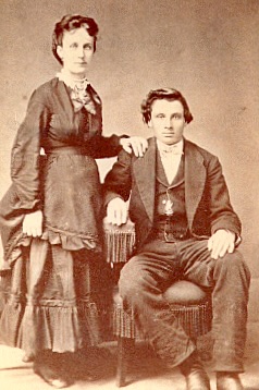 Portrait of Alonzo Howard and Rebecca Ellen McCollough